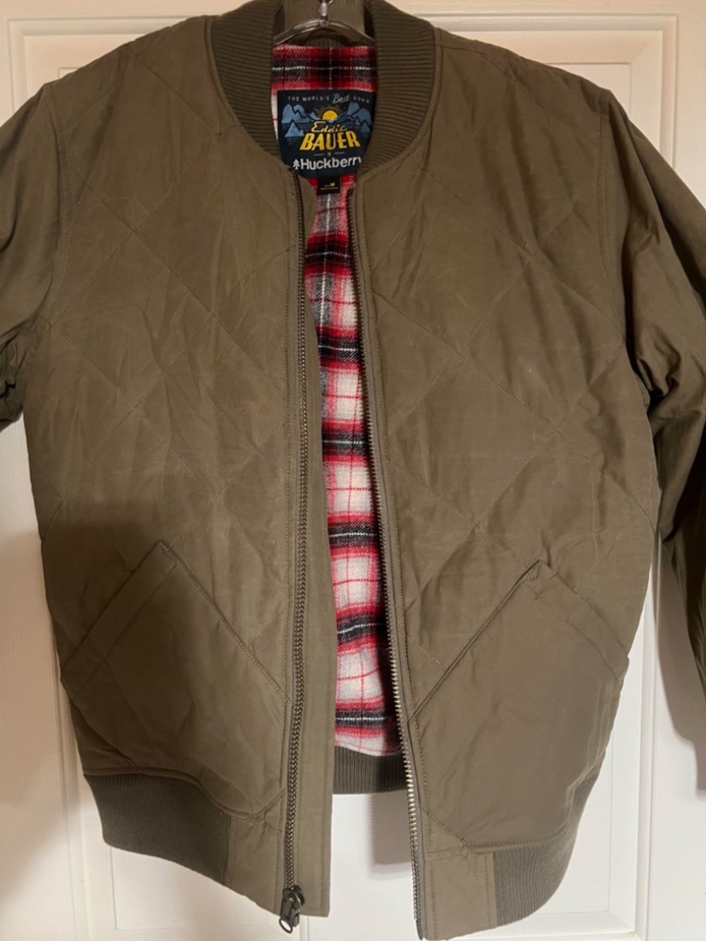 Huckberry x Eddie Bauer Skyliner Diamond Quilted Down Jacket
